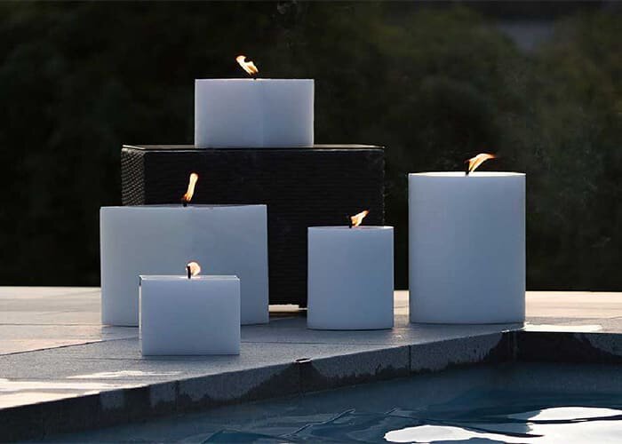 Outdoor Kerzen von Wiedemann Kerzen