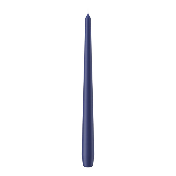 Wiedemann Spitzkerzen Dunkelblau Ø 25 x 300 mm, 12 Stück