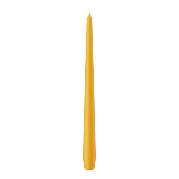 Wiedemann Spitzkerzen Gelb Ø 25 x 300 mm, 12 Stück