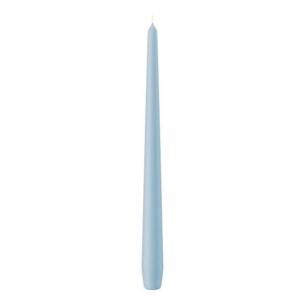 Wiedemann Spitzkerzen Hellblau Ø 25 x 300 mm, 12 Stück