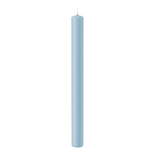 Stabkerzen Hellblau 250 x Ø 22mm, 10 Stück