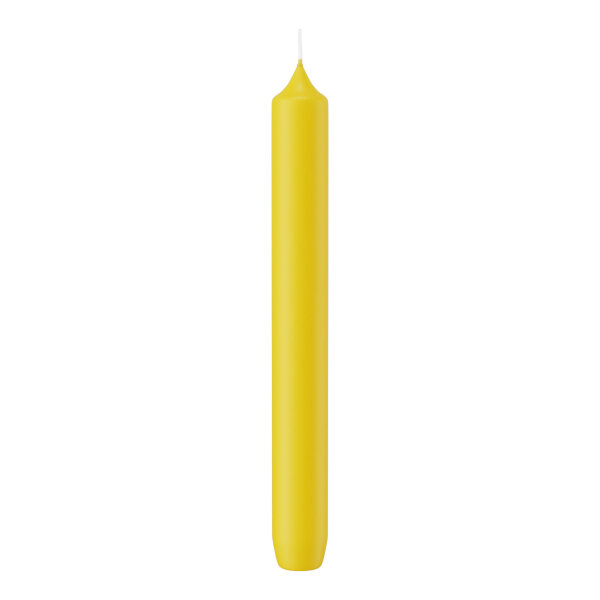 Leuchterkerzen Dotter Gelb 185 x Ø 21mm, 50 Stück