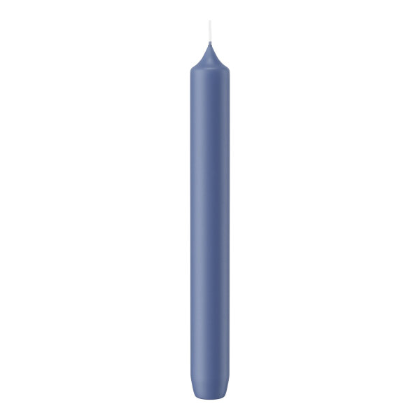 Leuchterkerzen Grau-Blau 185 x Ø 21mm, 50 Stück