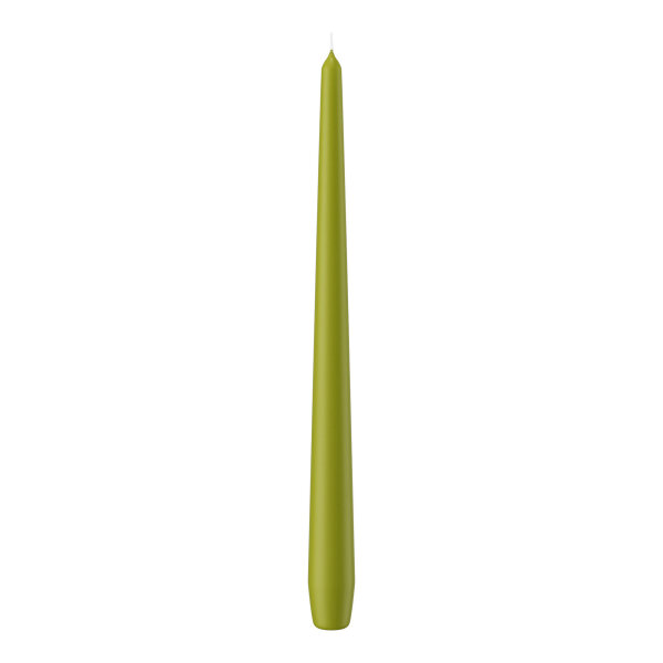 Leuchterkerzen Grün 185 x Ø 21mm, 50 Stück