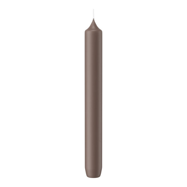 Leuchterkerzen Taupe 185 x Ø 21mm, 50 Stück