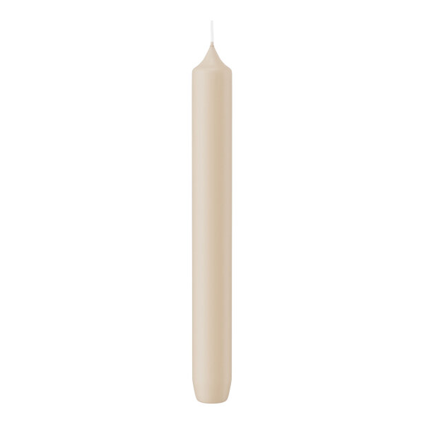 Leuchterkerzen Creme 185 x Ø 21mm, 10 Stück