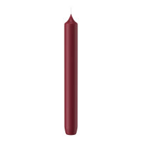 Leuchterkerzen Bordeaux 185 x Ø 21mm, 10 Stück