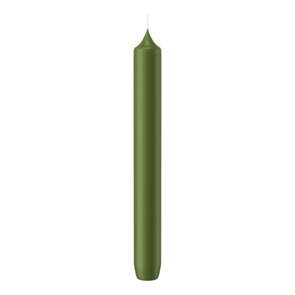 Leuchterkerzen Olive 185 x Ø 21mm, 10 Stück