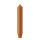 Stabkerzen mit Zapfenfuß Cognac 164 x Ø 28mm, 8 Stück