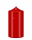 Lackkerzen Stumpenkerzen Rot 150 x Ø 80 mm, 4 Stück