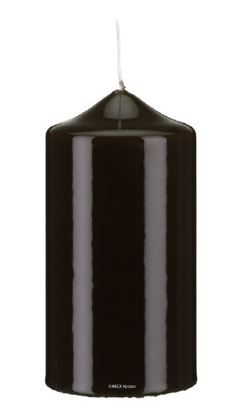 Lackkerzen Stumpenkerzen Chocolate Schokolade 150 x Ø 80 mm, 4 Stück