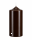 Lackkerzen Stumpenkerzen Chocolate Schokolade 150 x Ø 80 mm, 4 Stück