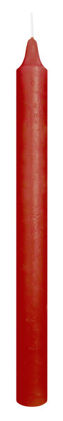Rustik Leuchterkerzen Marble Style Bordeaux 250 x 22 mm, 20 Stück