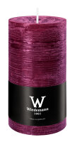 Durchgefärbte Stumpenkerzen Berry