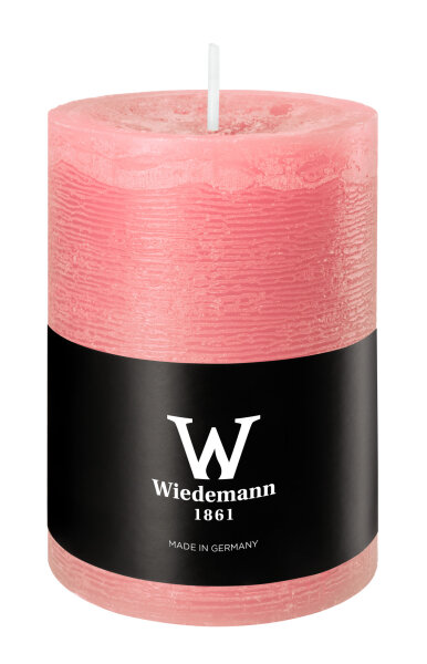 Rustik Stumpenkerzen Marble Style Soft Pink 100 x Ø 68 mm