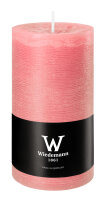 Durchgefärbte Stumpenkerzen Soft Pink
