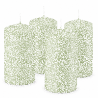 Premium Adventskranzkerzen Aloe Vera 100 x Ø 98 mm, 4 Stück
