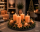 Premium Adventskranzkerzen Aprikose 300 x Ø 98 mm, 4 Stück