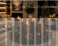 Premium Adventskranzkerzen Kastanie 200 x Ø 78 mm, 4 Stück
