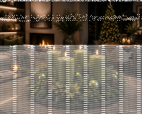 Premium Adventskranzkerzen Olive 80 x Ø 48 mm, 4 Stück