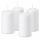 Premium Adventskranzkerzen Weiß 150 x Ø 98 mm, 4 Stück