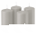 Premium Adventskranzkerzen Zinn 80 x Ø 58 mm, 4 Stück