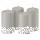 Premium Adventskranzkerzen Zinn 200 x Ø 98 mm, 4 Stück
