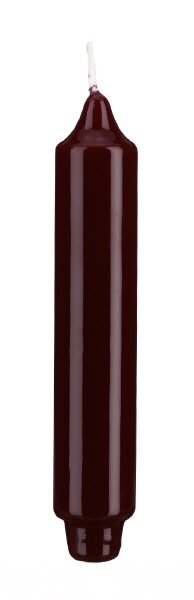 Lackkerzen Stabkerzen mit Zapfenfuß Bordeaux 250 x Ø 30 mm, 12 Stück