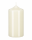 Lackkerzen Stumpenkerzen Elfenbein 200 x Ø 80 mm, 2 Stück