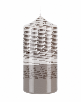 Lackkerzen Stumpenkerzen Chocolate Schokolade 200 x...