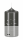 Lackkerzen Stumpenkerzen Grey Grau 200 x Ø 80 mm, 2 Stück