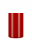 Lackkerzen Stumpenkerzen Weihnachtsrot (Erdbeere) 200 x Ø 80 mm, 2 Stück