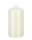 Lackkerzen Stumpenkerzen Elfenbein 300 x Ø 80 mm, 2 Stück
