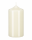 Lackkerzen Stumpenkerzen Elfenbein 120 x Ø 60 mm, 4 Stück