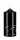 Lackkerzen Stumpenkerzen Schwarz 120 x Ø 60 mm, 4 Stück