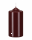 Lackkerzen Stumpenkerzen Bordeaux 120 x Ø 60 mm, 4 Stück