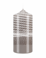 Lackkerzen Stumpenkerzen Chocolate Schokolade 150 x...