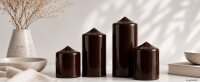 Lackkerzen Stumpenkerzen Chocolate Schokolade 150 x...