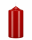 Lackkerzen Stumpenkerzen Weihnachtsrot (Erdbeere) 150 x Ø 60 mm, 4 Stück