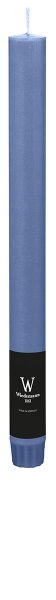 Marble Rustik Stabkerzen Grau-Blau 270 x Ø 22 mm, 12 Stück
