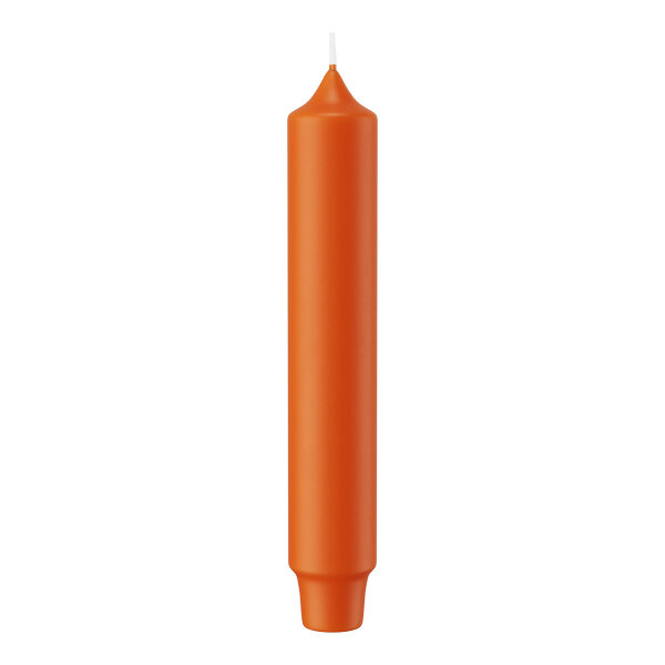 Punchkerzen Aprikose Orange 164 x Ø 28mm, 8 Stück