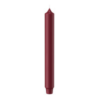Punchkerzen Bordeaux 249 x Ø 28mm, 8 Stück