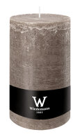 Rustik Stumpenkerzen Marble Style Schlamm 190 x Ø...