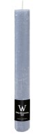 Marble Rustik Stabkerzen Grau-Blau 250 x Ø 35 mm