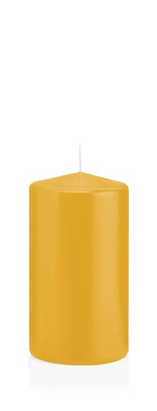 Wiedemann Stumpenkerzen Gelb Ø 48 x 100 mm, 24 Stück