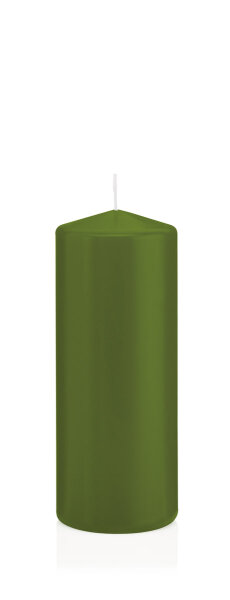 Wiedemann Stumpenkerzen Olive Ø 58 x 150 mm, 16 Stück