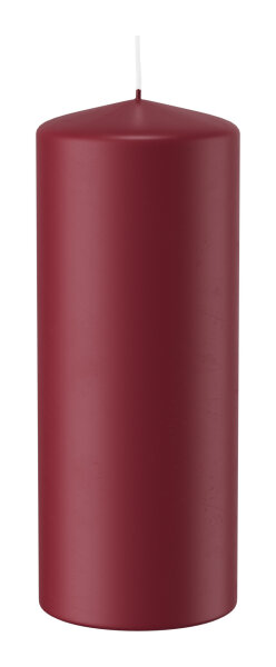 Wiedemann Stumpenkerzen Bordeaux Ø 58 x 185 mm, 16 Stück