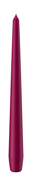 Spitzkerzen Cardinal Lila 250 x Ø 25 mm, 8 Stück