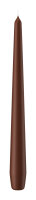 Spitzkerzen Kastanie Braun 250 x Ø 25 mm, 8...