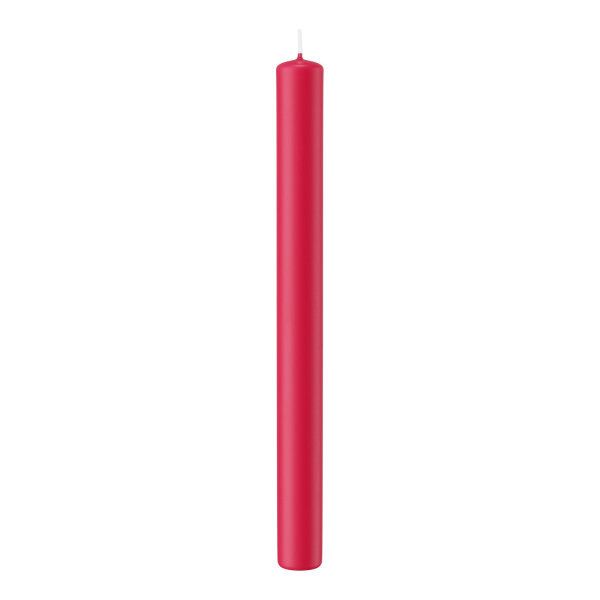 Stabkerzen Magenta 250 x Ø 22mm, 10 Stück